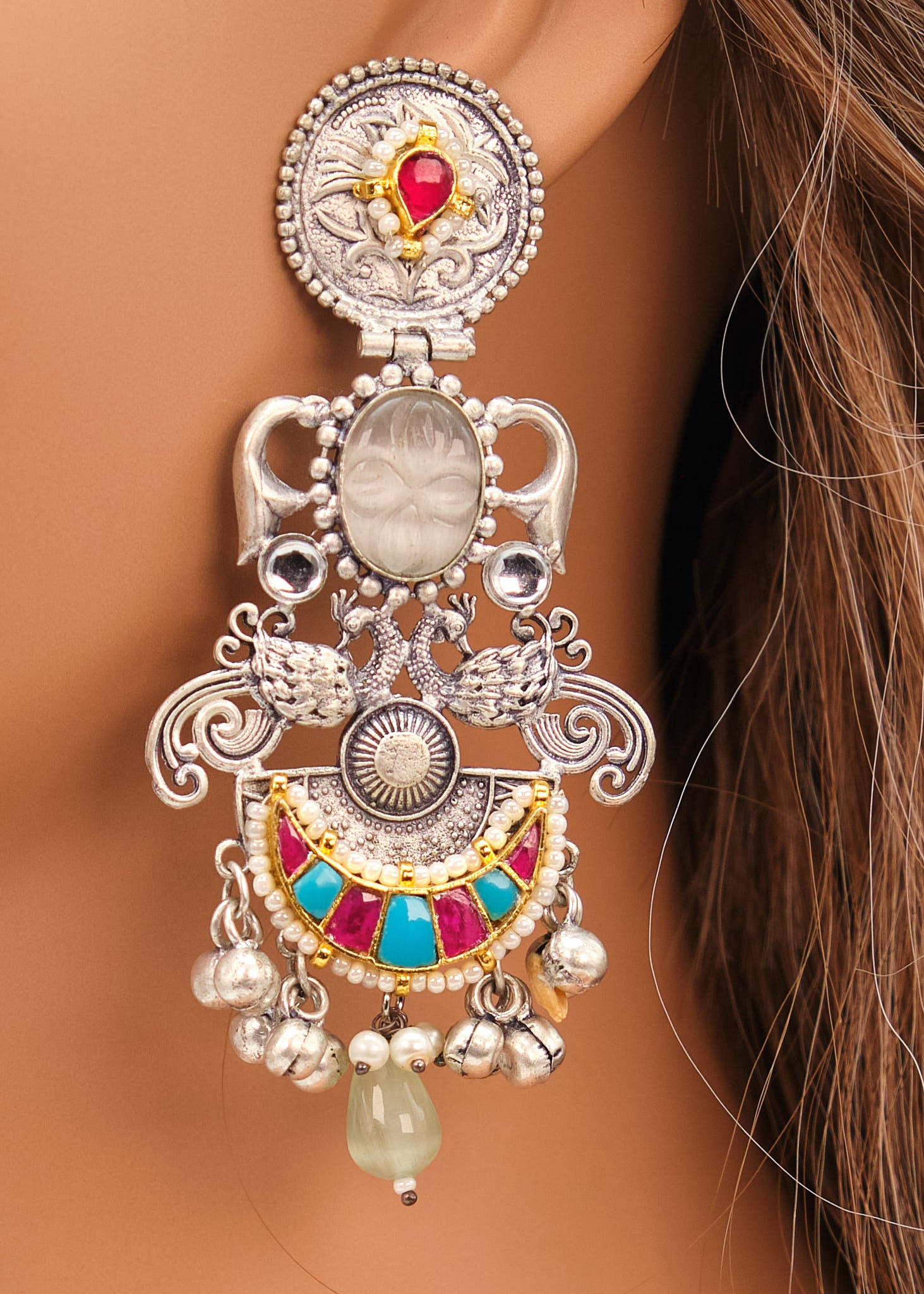 92.5 Pachi Kundan Earrings