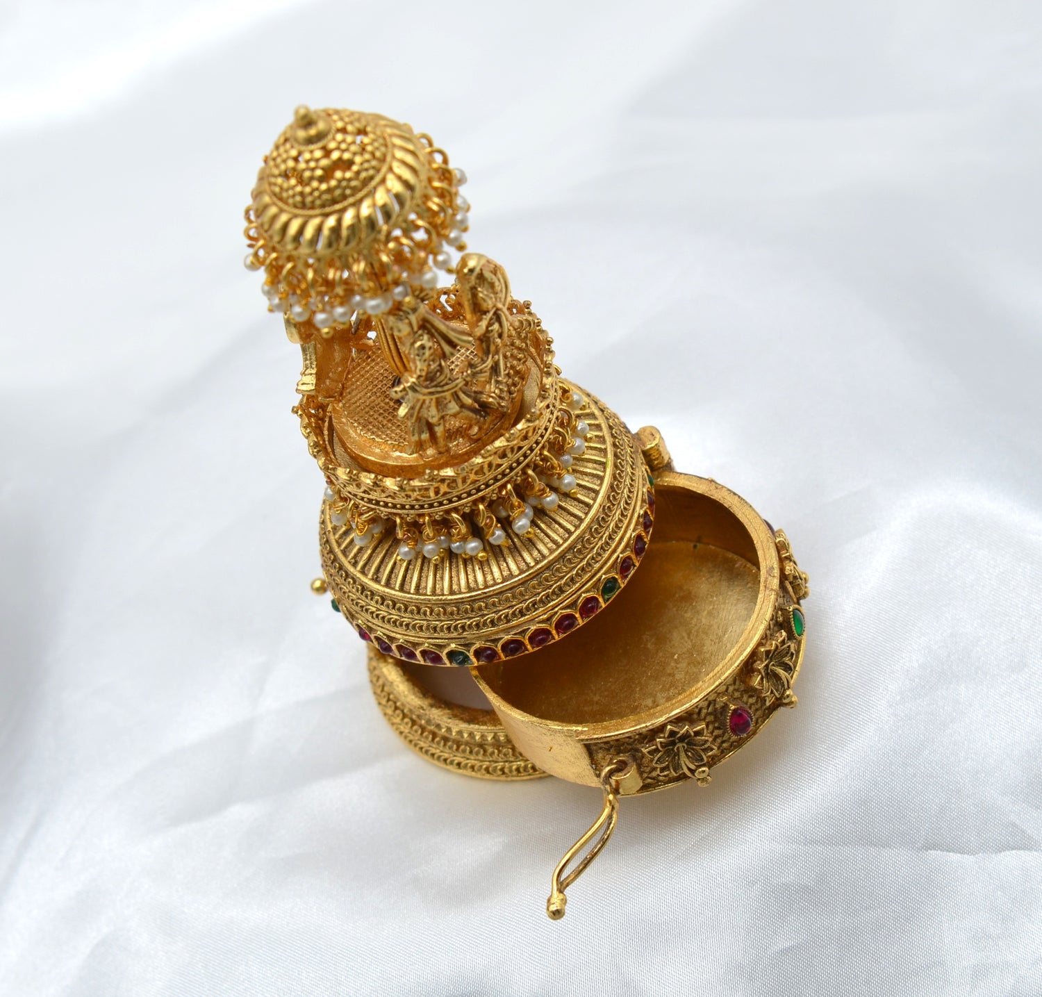 Traditional Umbrella Varmala Ceremony Sindoor Box