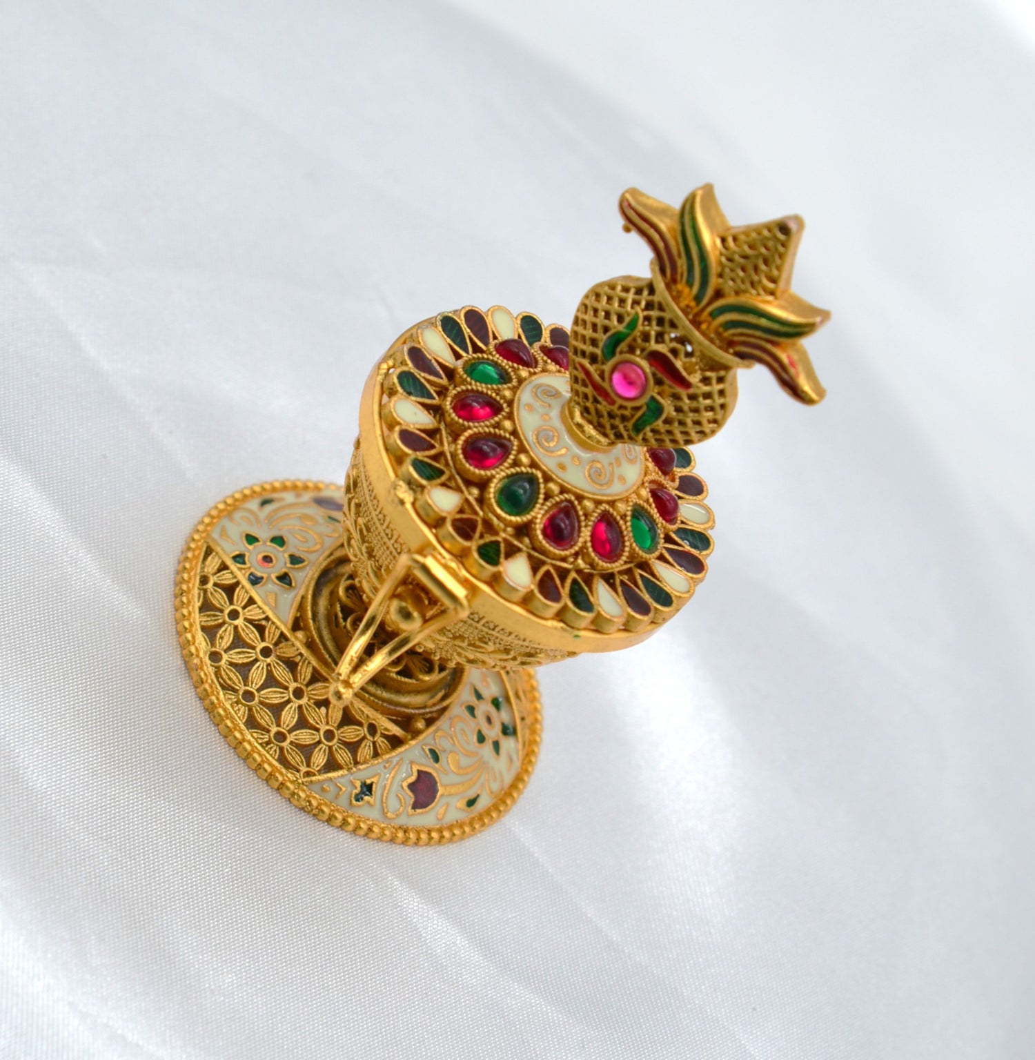 Shagun Kalash With Kemp Stone Sindoor Box