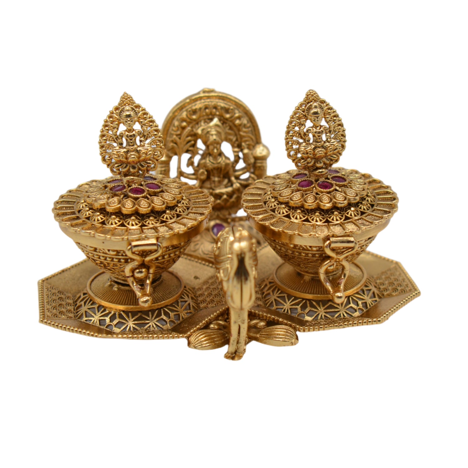 Lakshmi Dual Sindoor Box