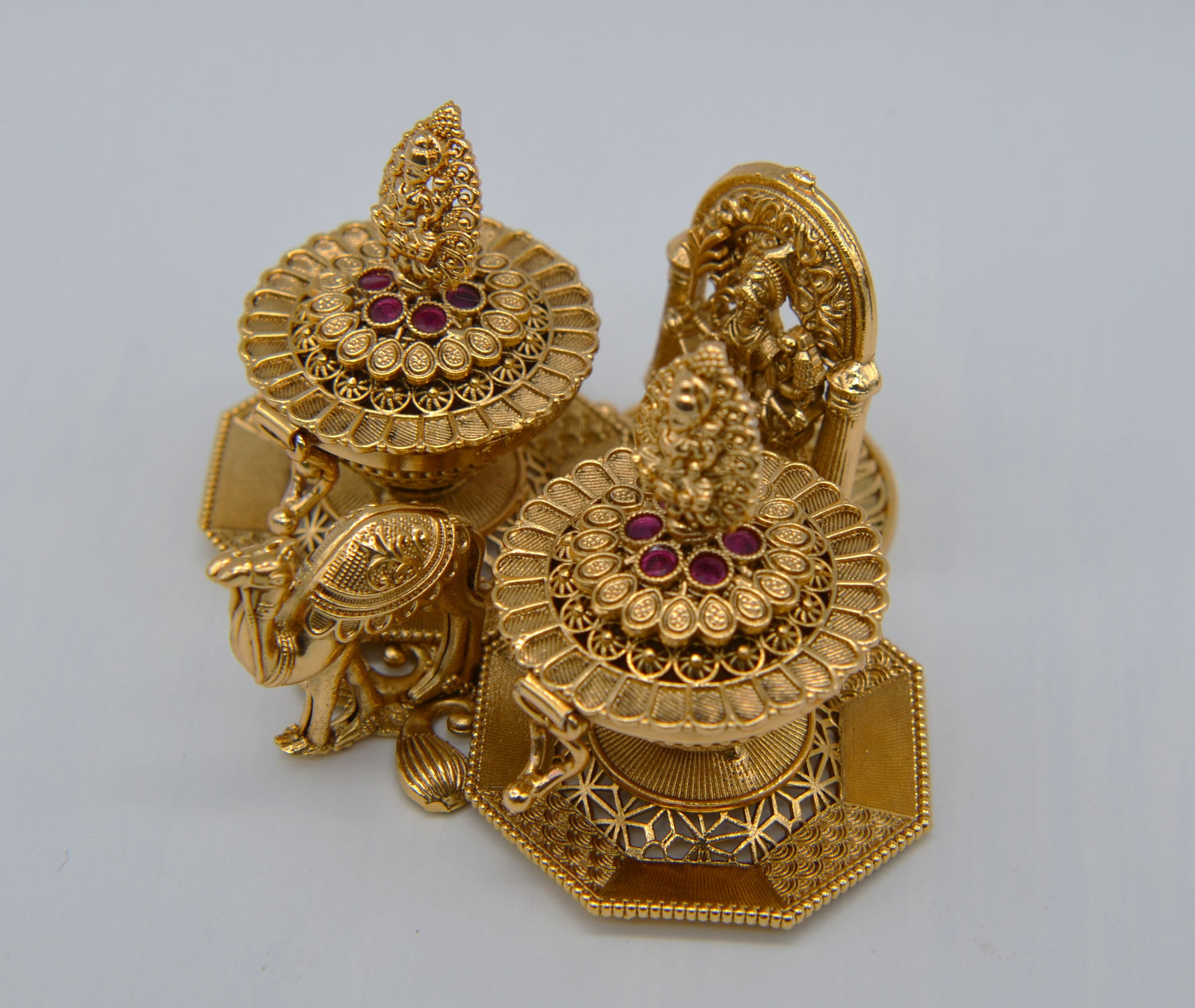 Lakshmi Dual Sindoor Box