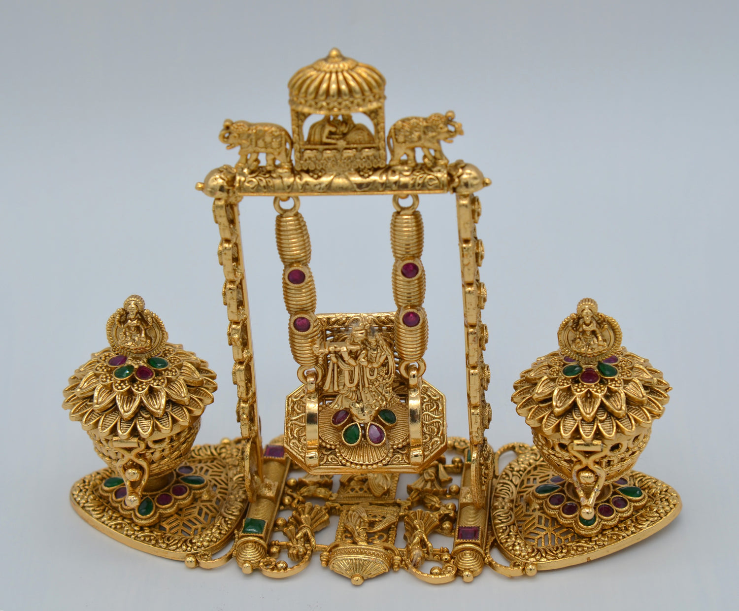 Radha Krishna & Lakshmi Sindoor Box