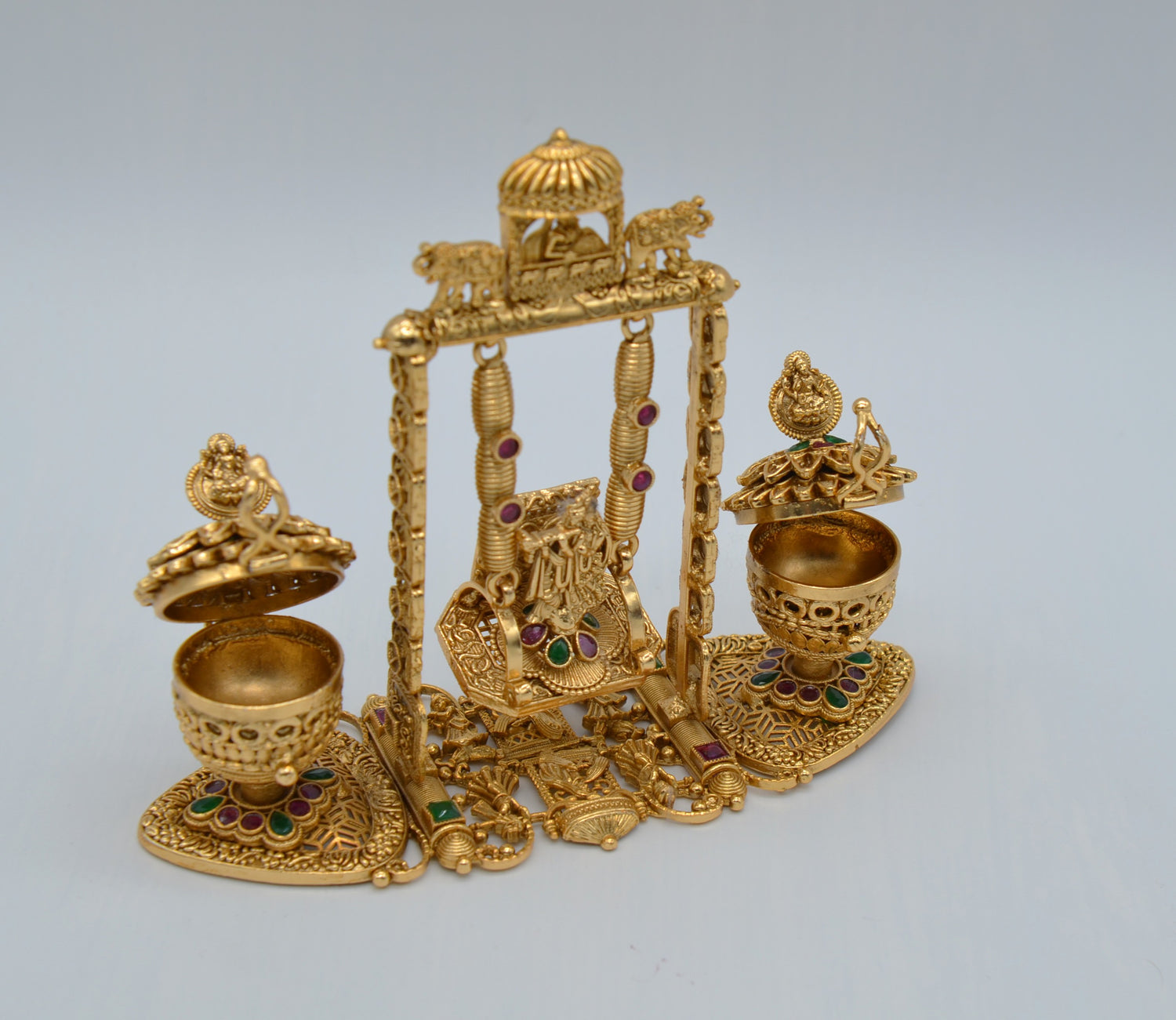 Radha Krishna & Lakshmi Sindoor Box