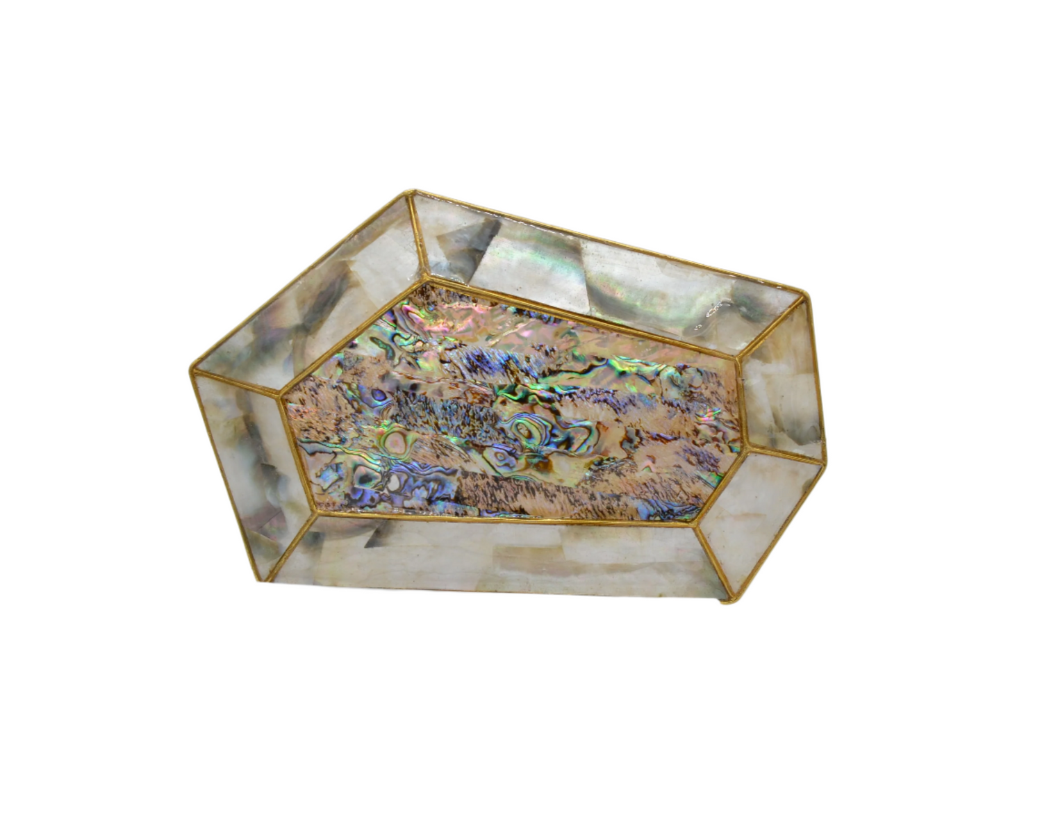 Mother Of Pearl Rectangle Luxe Clutch