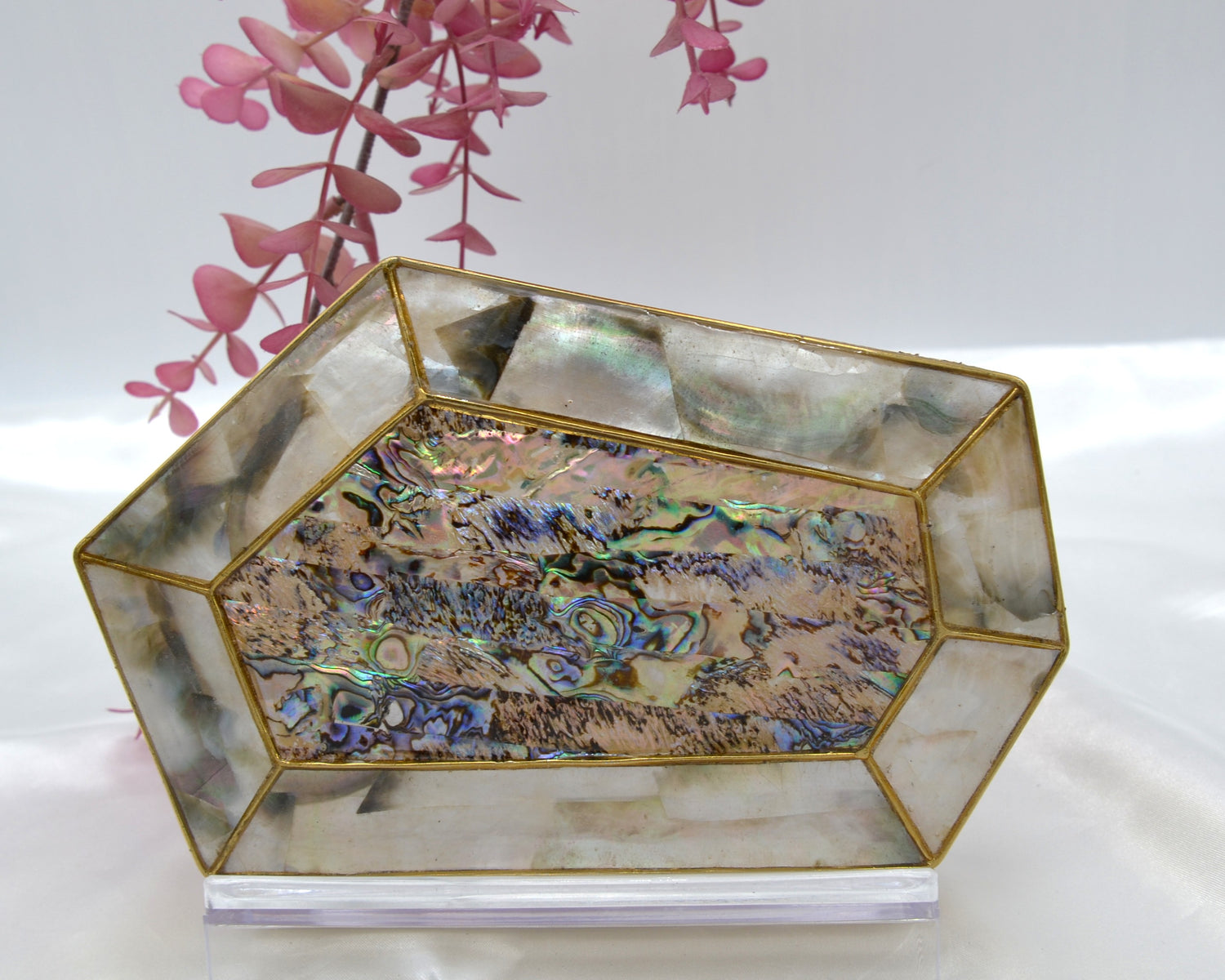 Mother Of Pearl Rectangle Luxe Clutch