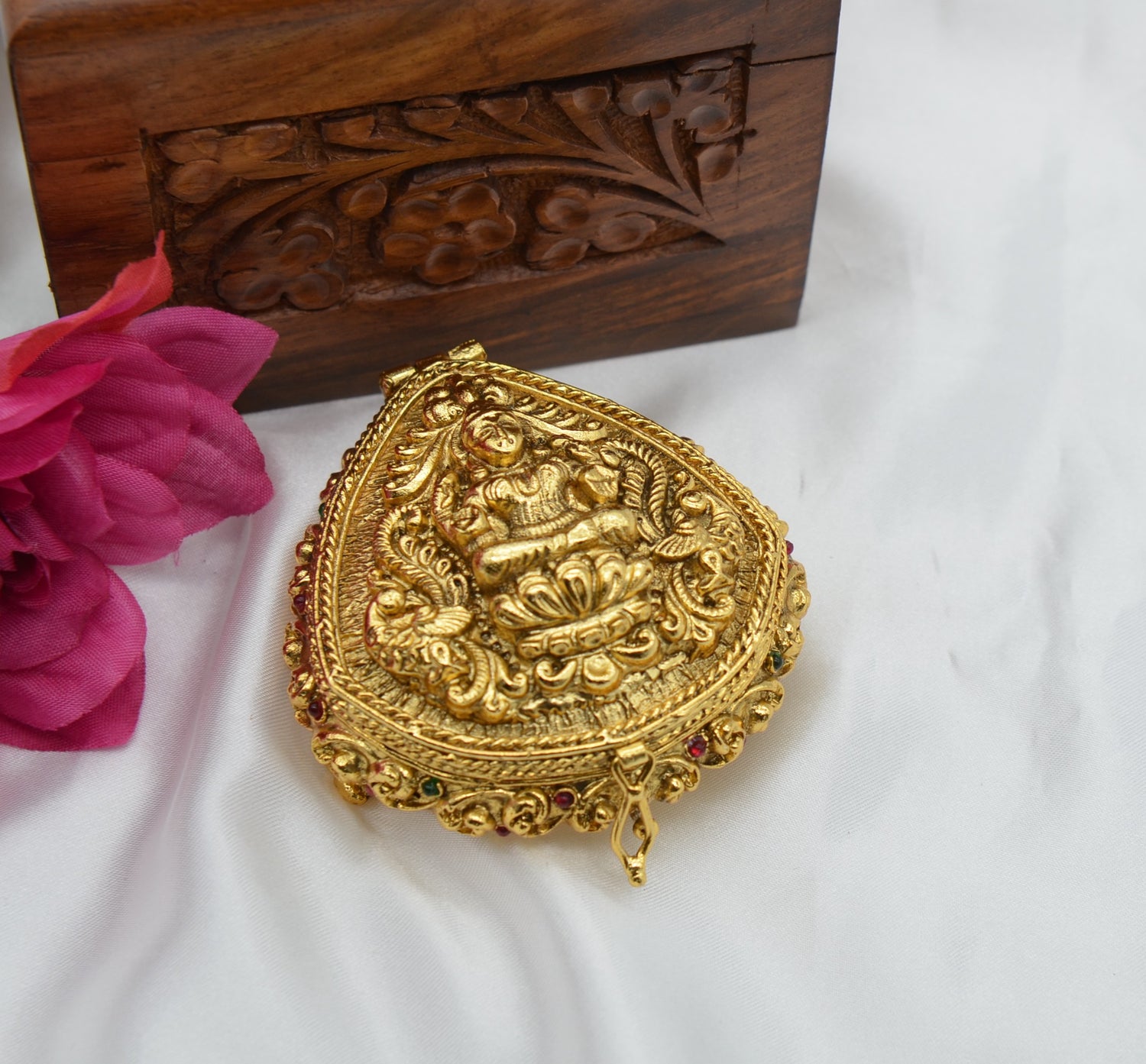 Goddess Lakshmi Sindoor Box