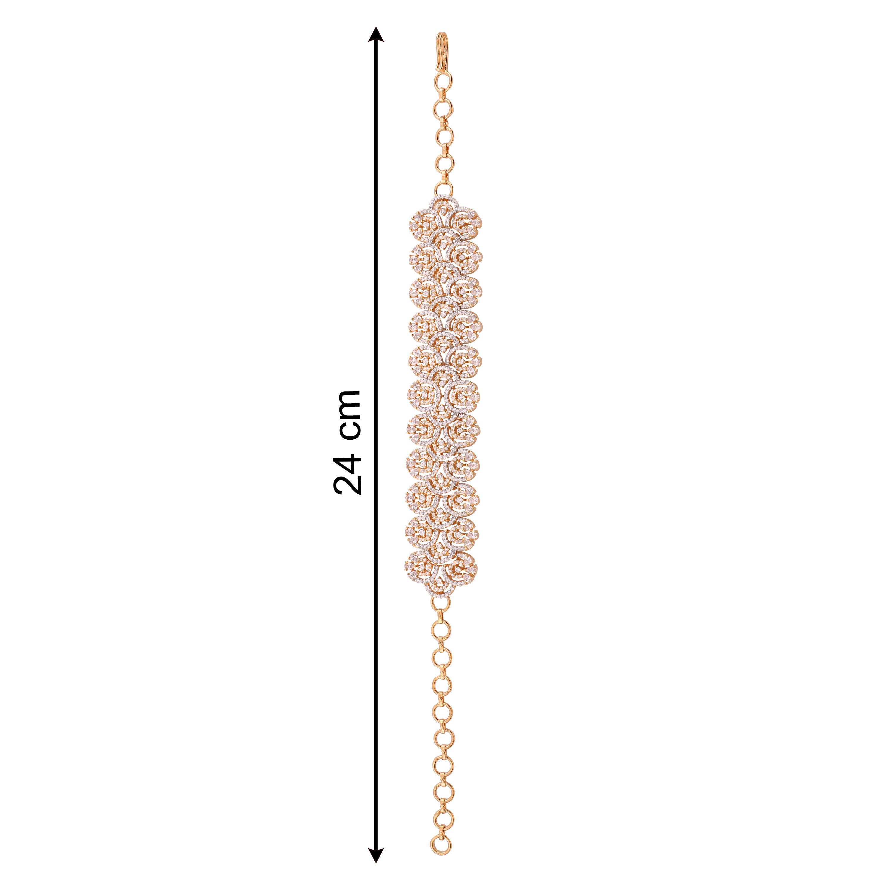 Adjustable Cubic Zirconia Bracelet