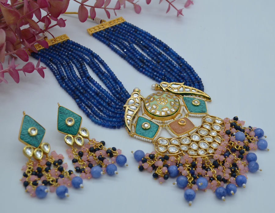 Komal Tyaani Inspired Layers Necklace Set Necklaces