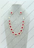 Cz Diamond Nacklace Set Necklaces