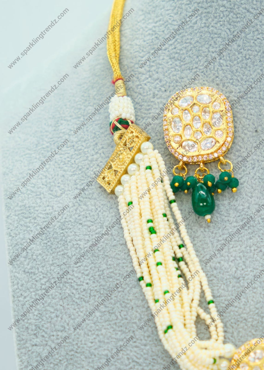 Tyaani Inspired Kundan Choker Set Necklaces