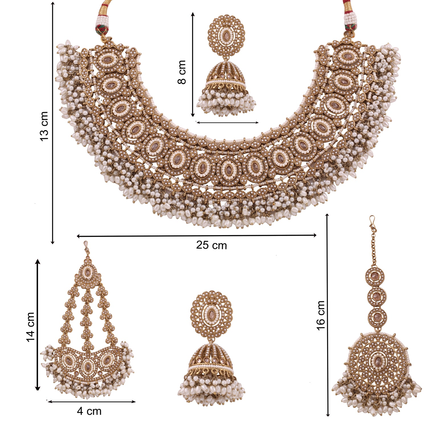 Polki Bridal Necklace Set