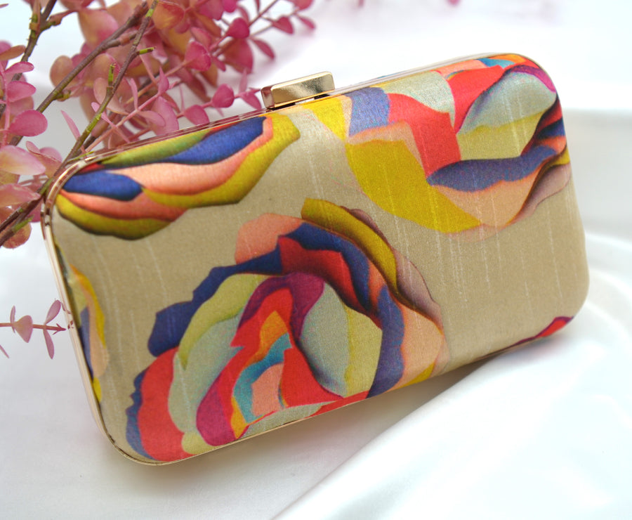 Fabric Printed Clutches