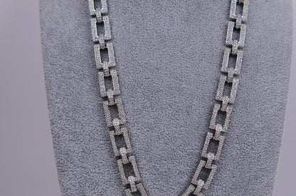 Unique Oval Cut Ruby Sapphire Pendant Necklace Set