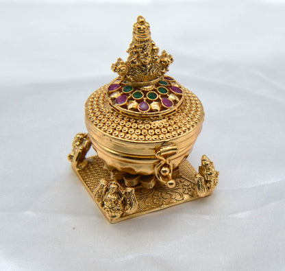 Lord Balaji and Lakshmi Sindoor Box