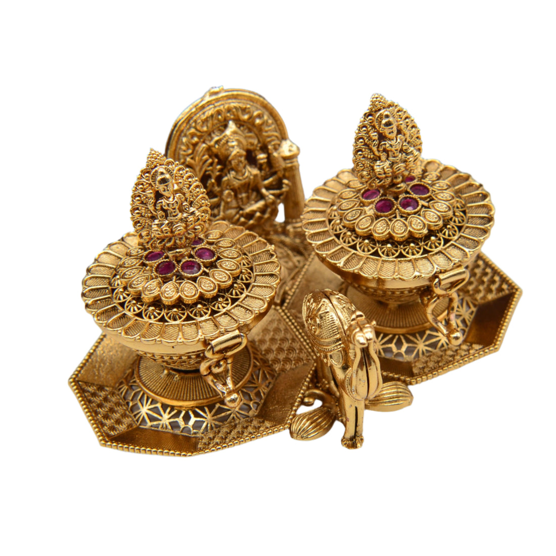 Lakshmi Dual Sindoor Box