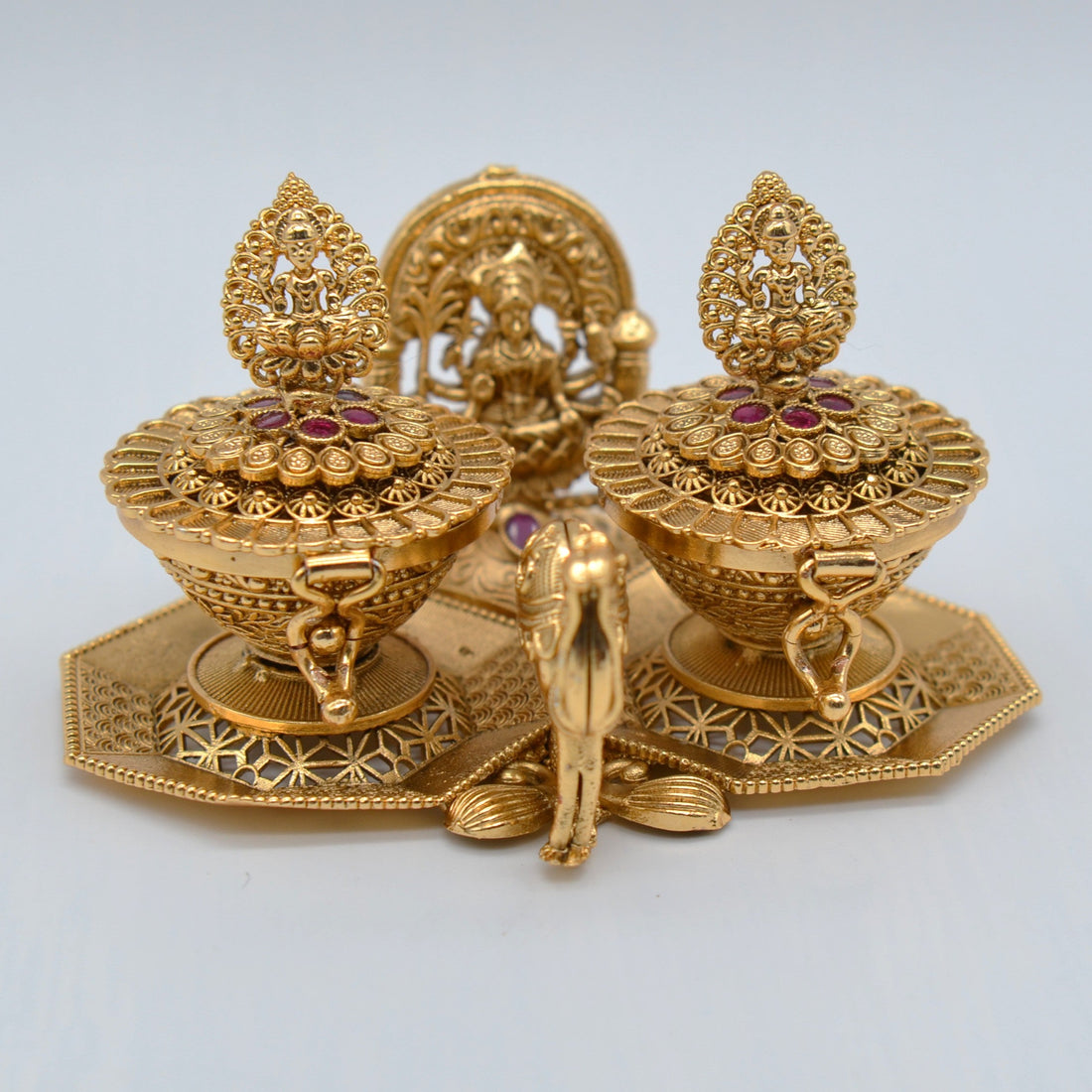 Lakshmi Dual Sindoor Box