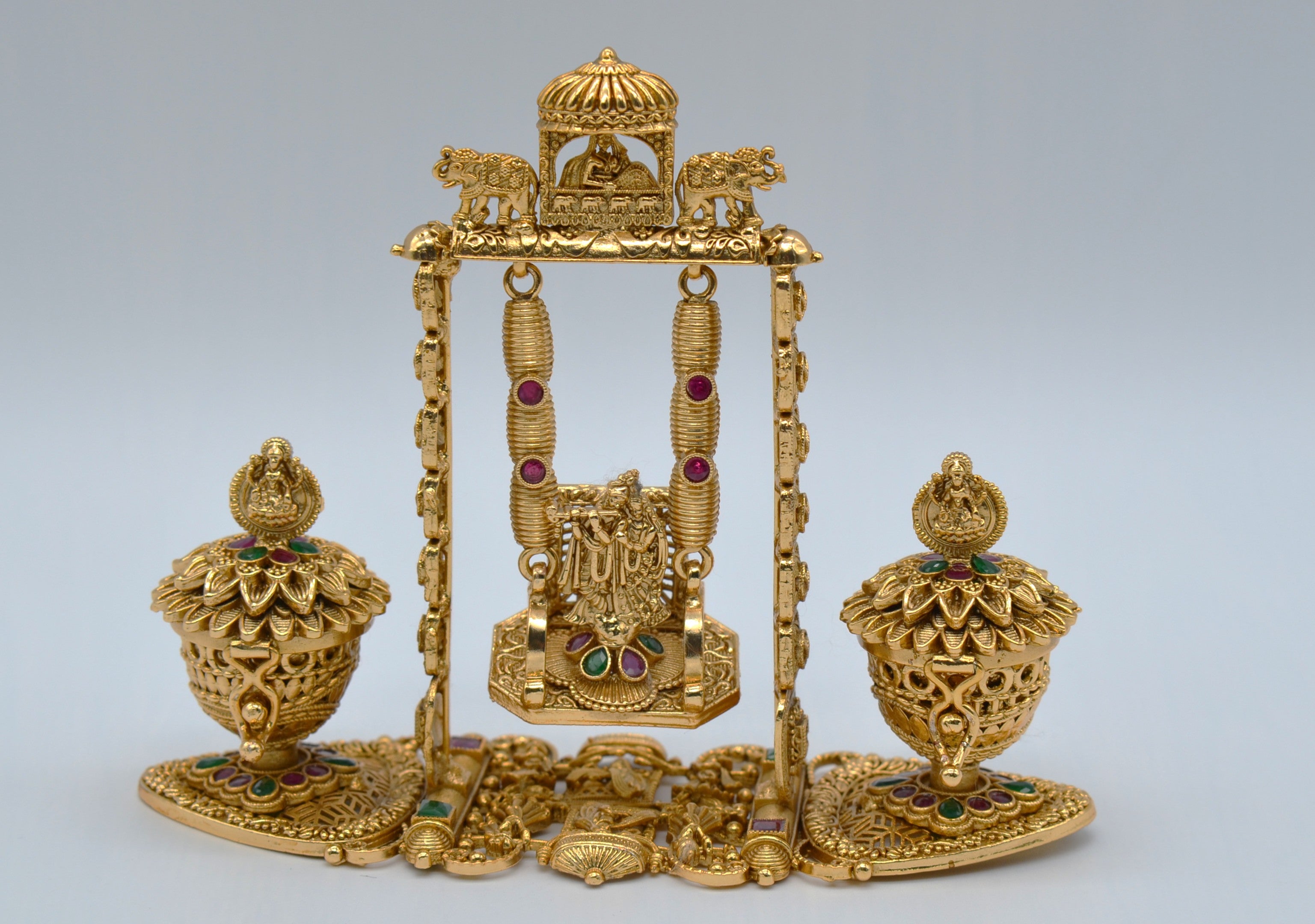 Radha Krishna &amp; Lakshmi Sindoor Box