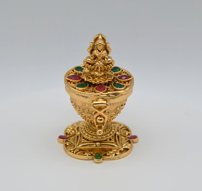Kemp Goddess Lakshmi Sindoor Box