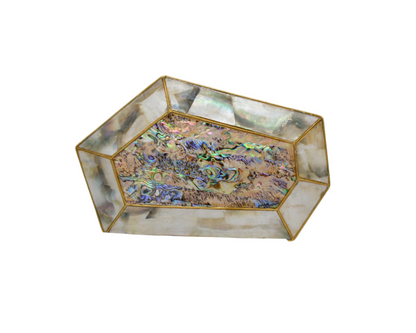 Mother Of Pearl Rectangle Luxe Clutch