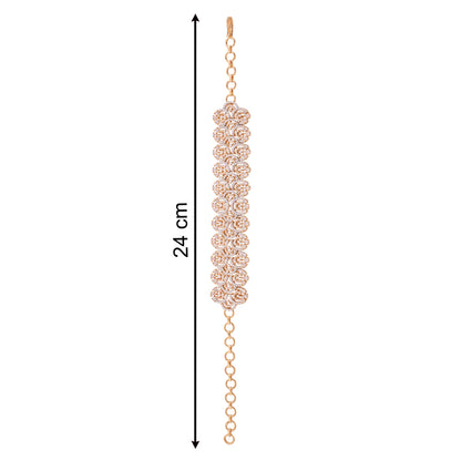 Adjustable Cubic Zirconia Bracelet