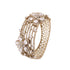Antique Gold American Diamond Floral Kada