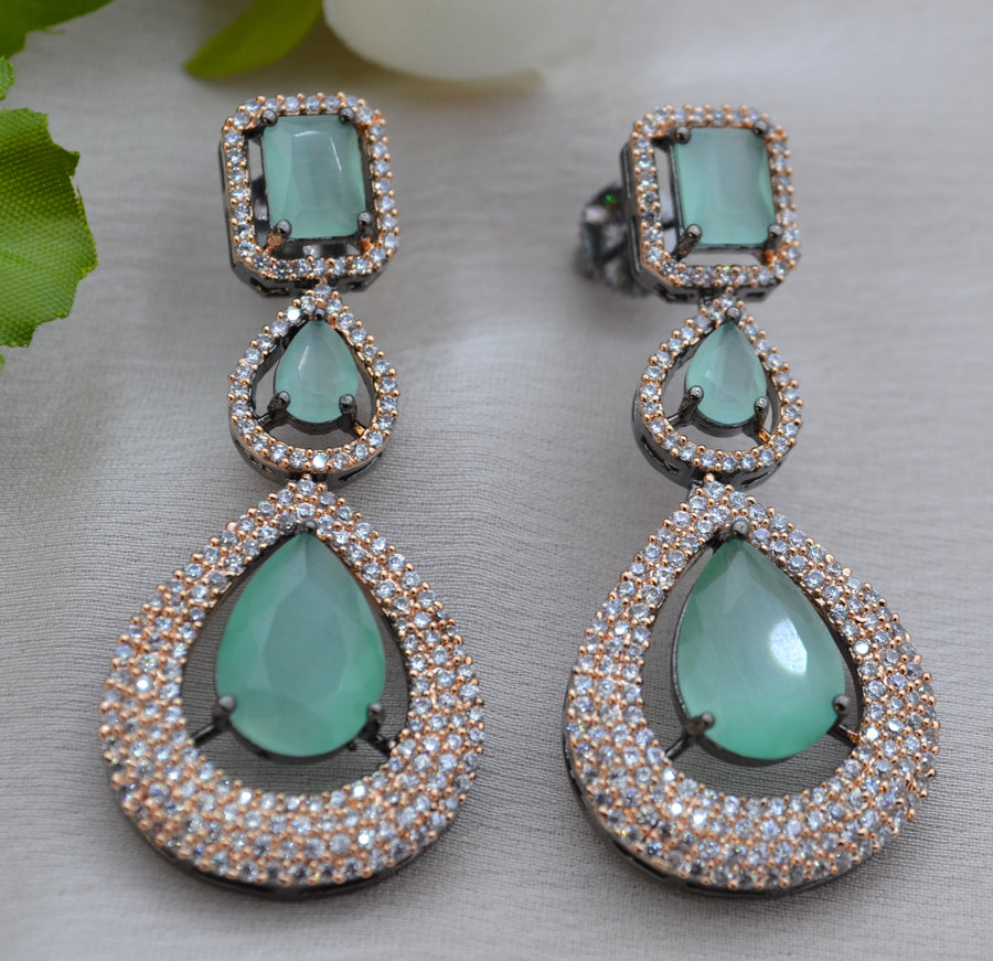 Asma American Diamond Earrings