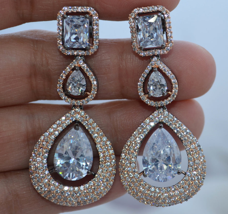 Asma American Diamond Earrings