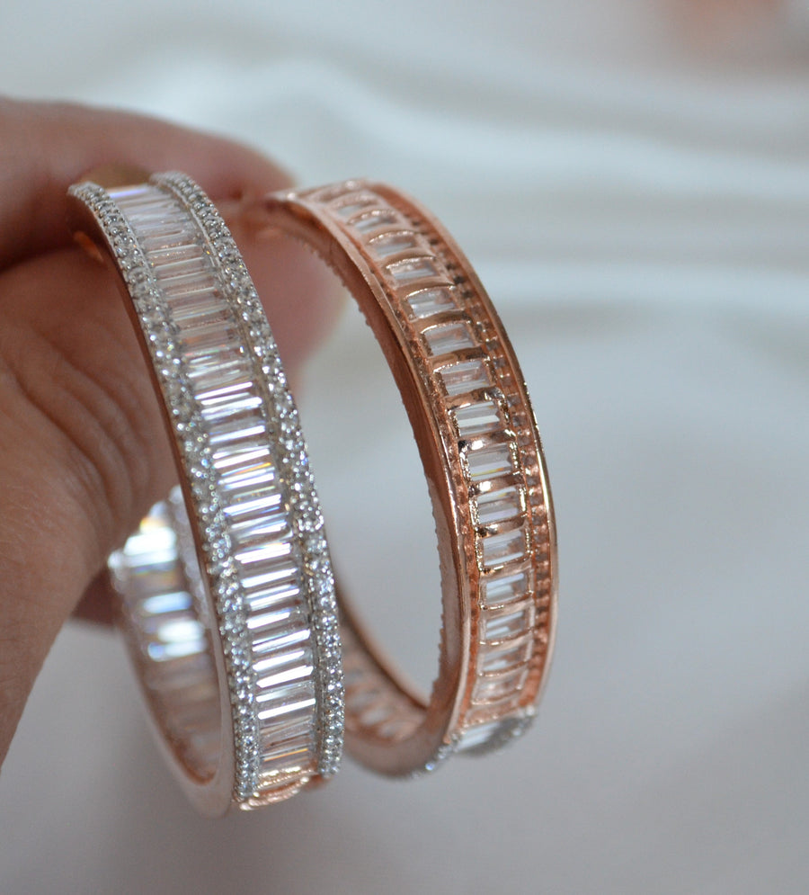 Baguette Diamond Clara Hoop Earrings
