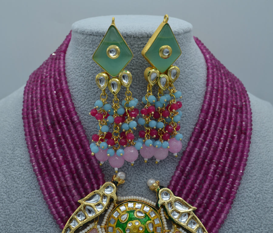 Komal Tyaani Inspired Layers Necklace Set Necklaces