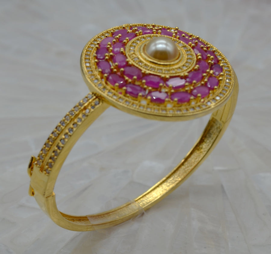 Openable Bracelet With Matching Adjustable Ring Bracelets