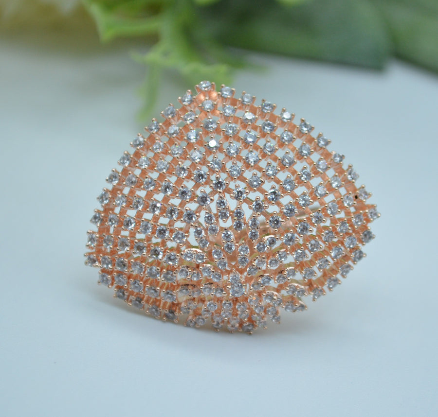 Cz Adjustable Ring Rings