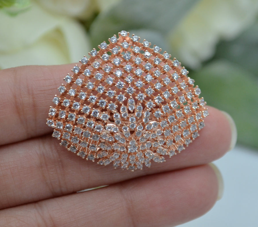 Cz Adjustable Ring Rings