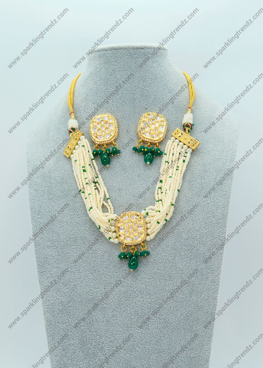 Tyaani Inspired Kundan Choker Set Necklaces