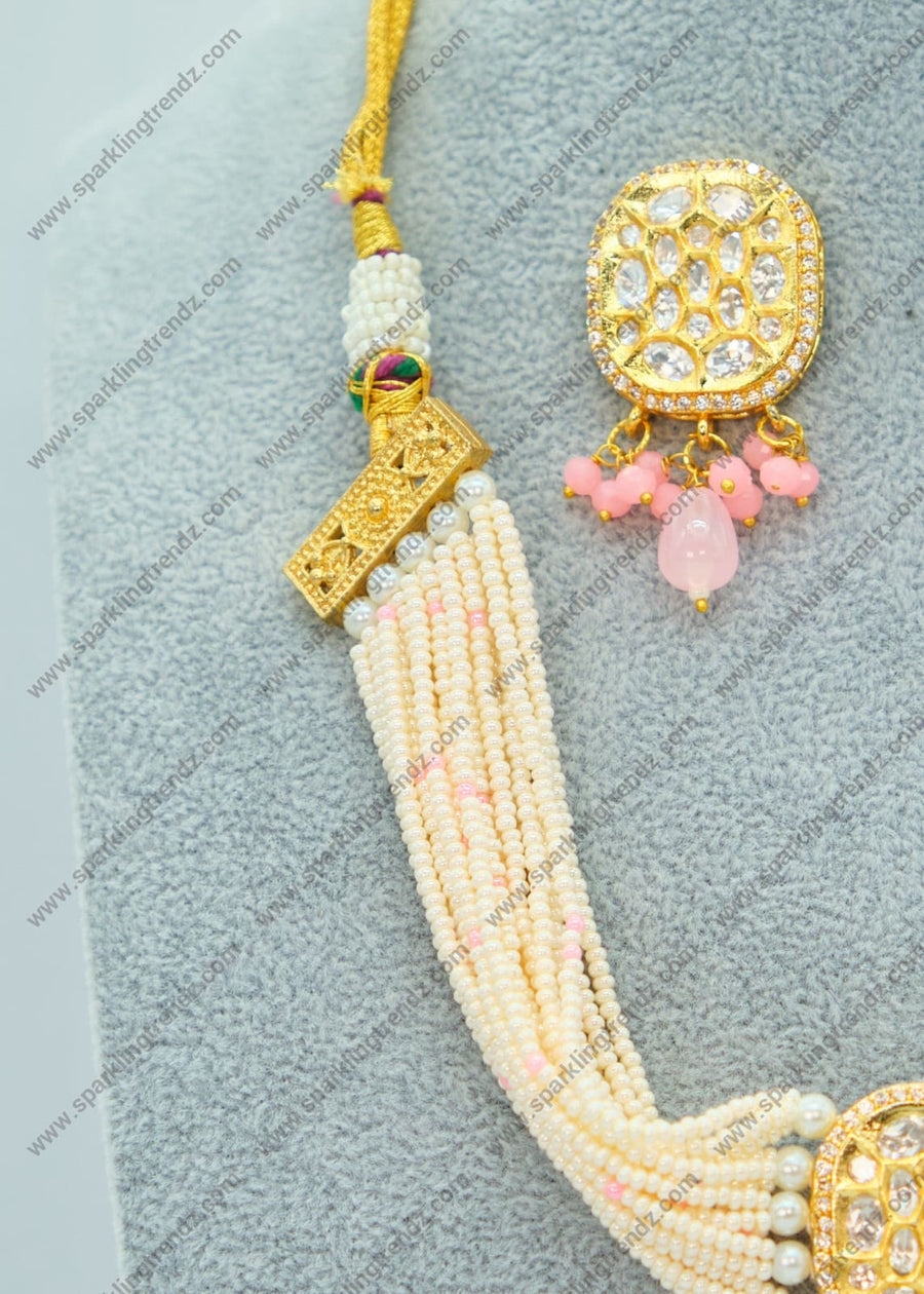 Tyaani Inspired Kundan Choker Set Necklaces